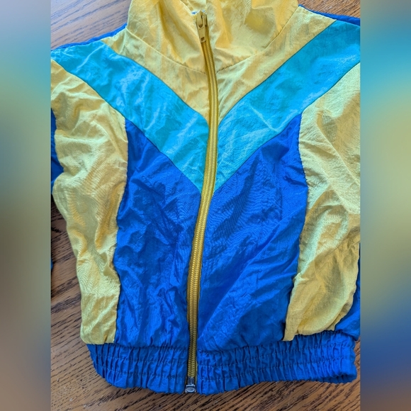 Vintage 80's infant Nylon tracksuit jacket. Size 12 months - Picture 6 of 6